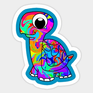 Colorful Tortoise Sticker